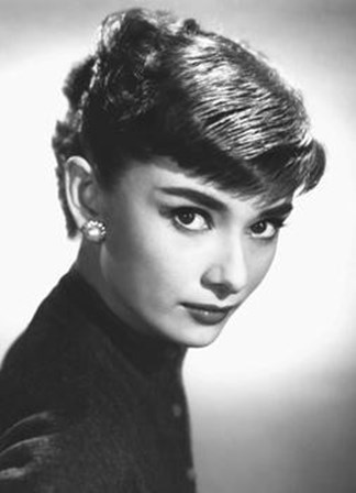 Audrey Hepburn - Close Up (Mural) art print