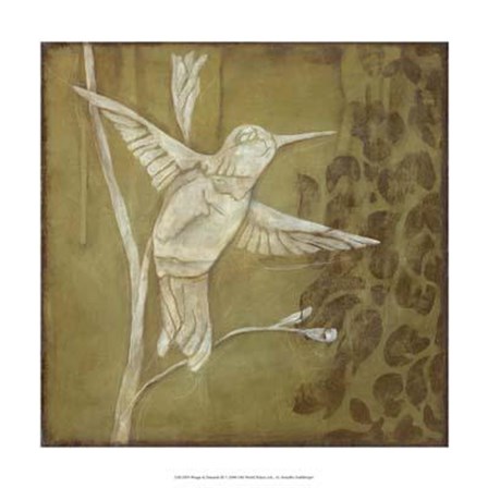 Wings and Damask III art print