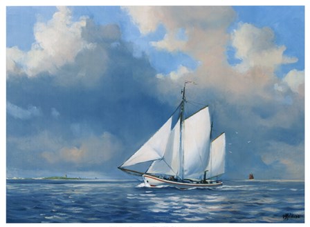 Majestic Sails by Pieter Molenaar art print