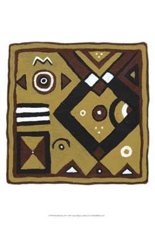 Tribal Rhythms III by Virginia a. Roper art print
