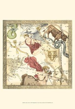 Zodiac Chart II by Vision Studio art print