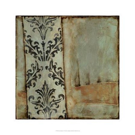 Damask Harmony I by Jennifer Goldberger art print