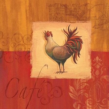 Cocorico II by Delphine Corbin art print