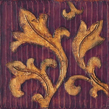 Gold Acanthus II by Jillian Jeffrey art print