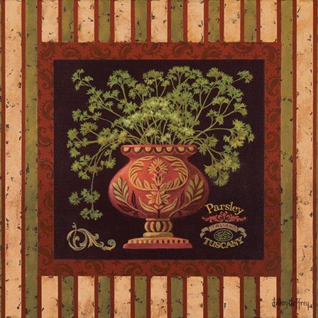 Parsley Italiano by Jillian Jeffrey art print