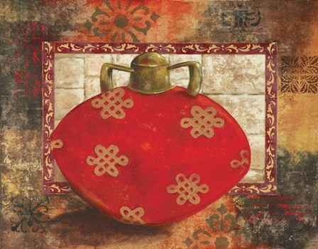 Eastern Wares I - Cs by Loretta Linza art print