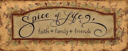 Spice Of Life by Pamela Smith-Desgrosellier art print