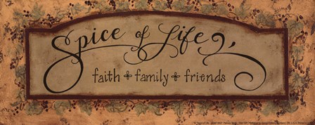 Spice Of Life - Petite by Pamela Smith-Desgrosellier art print