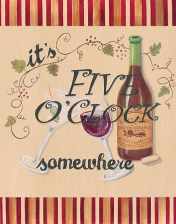 Happy Hour II by Pamela Smith-Desgrosellier art print