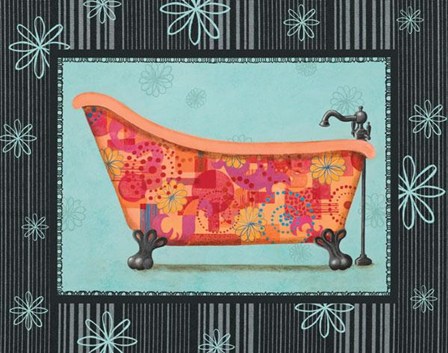 Retro Tub I by Pamela Smith-Desgrosellier art print