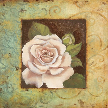 Antique Rose III by Jillian Jeffrey art print