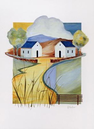 Village By The Bay I by Heinz Kirchner art print