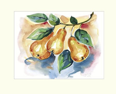 Pears by Ingrid Sehl art print