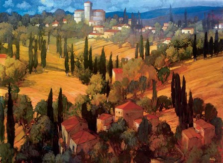 Tuscan Castle by Philip Craig art print