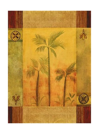 Palm Patterns I by Fernando Leal art print