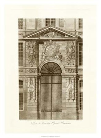 Ornamental Door II by Marcel Lambert art print