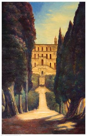 Tuscan Villa art print