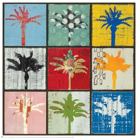 Palm Variations I by Craig Alan art print