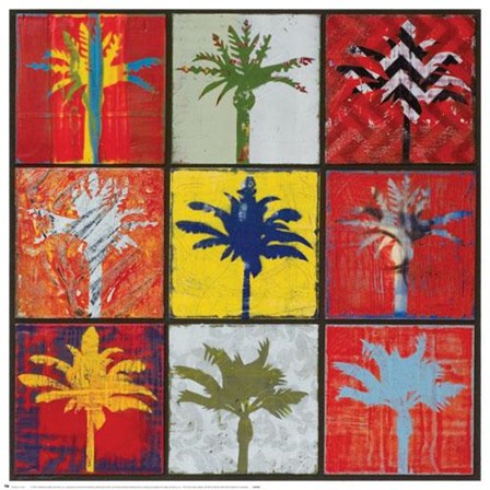 Palm Variations II by Craig Alan art print