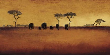 Serengeti II by Tandi Venter art print