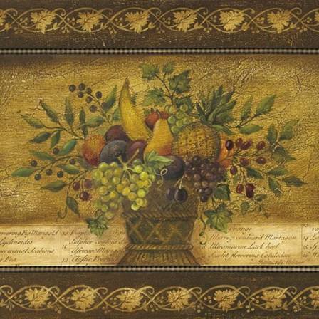 Abundance I - E by Kimberly Poloson art print