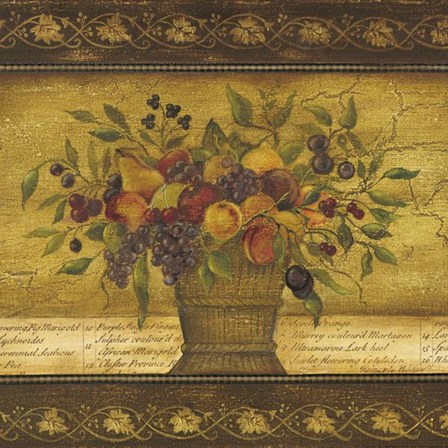 Abundance II - E by Kimberly Poloson art print