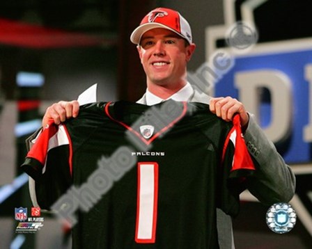 Matt Ryan Draft Day - 2008 NFL Draft # 3 Pick art print