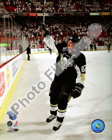 Sidney Crosby 1st Star of the Game, Game 3 of the 2008 NHL Stanley Cup Finals; #9 art print