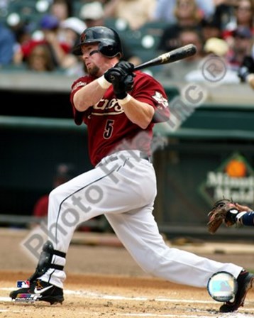 Jeff Bagwell Batting Action art print