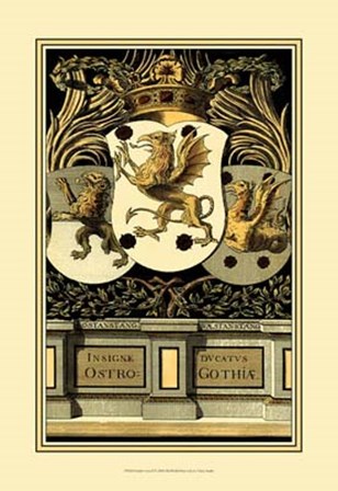 Family Crest II by Vision Studio art print