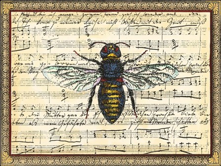 Bumblebee Harmony II by Vision Studio art print