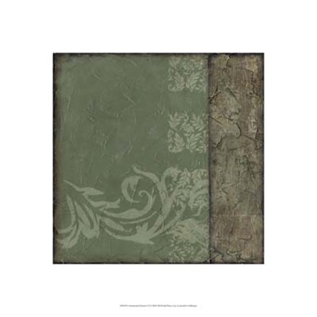 Ornamental Element VI by Jennifer Goldberger art print