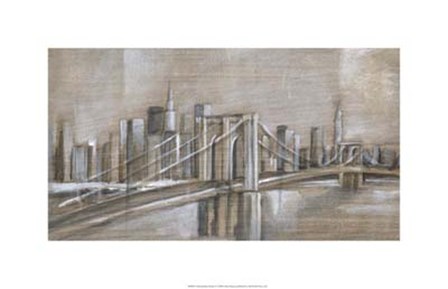 Metropolitan Skyline I by Ethan Harper art print