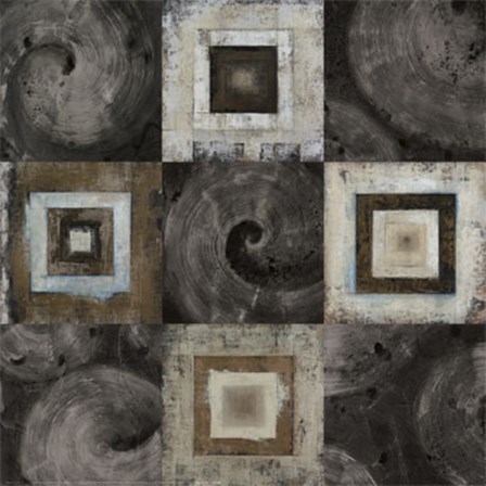 Ice Box Collage by Suzanne Etienne art print