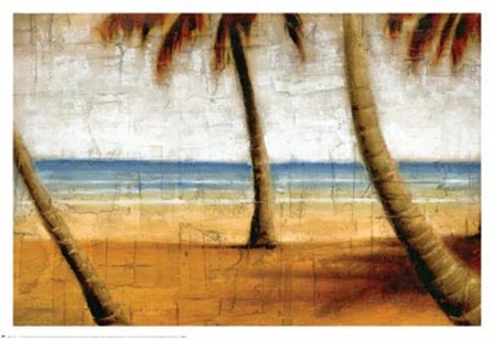 Beach Scene I by Vincent George art print