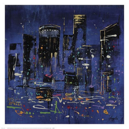 Boogie Nights IV by Angellini art print