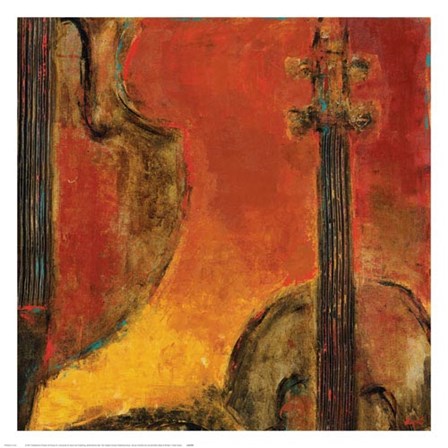 Brass &amp; Strings V by Karen Dupre art print