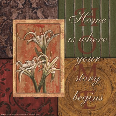 Spice 4 PatchHOME by Debbie DeWitt art print
