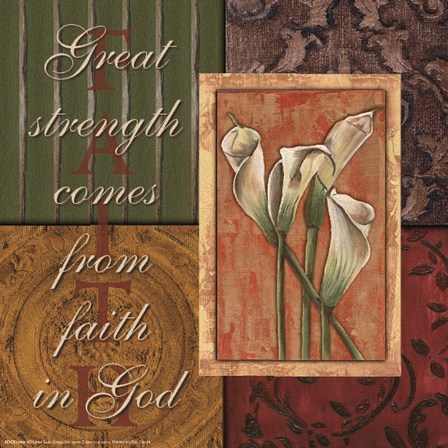 Spice 4 PatchFAITH by Debbie DeWitt art print
