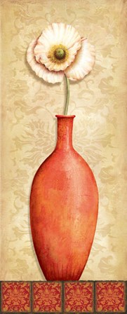 Asian Red II - mini by Delphine Corbin art print
