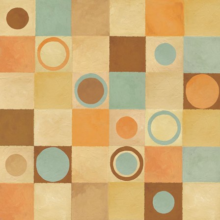 Tic Tac Dots I by Delphine Corbin art print