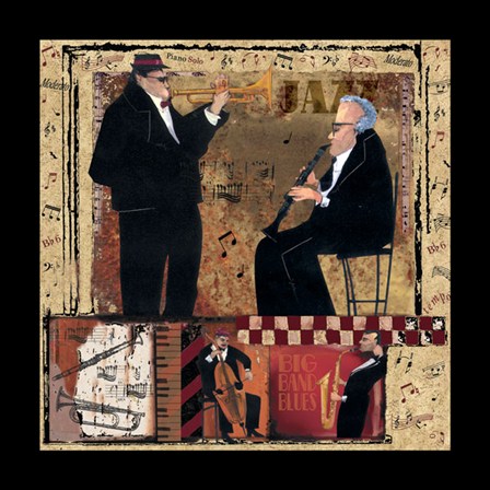 Jazz Trumpet by CW Designs, Inc. art print