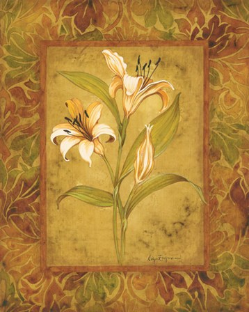 Garden Lilies I - mini by Allyn Engman art print