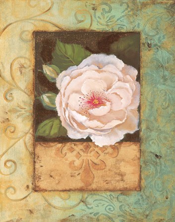 Antique Rose II by Jillian Jeffrey art print