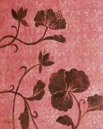 La Vie en Rose I - mini - CS by Loretta Linza art print