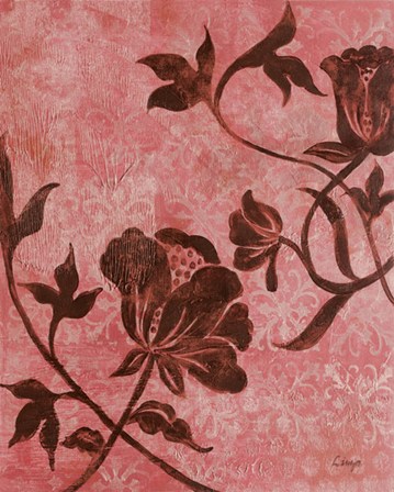 La Vie en Rose II - mini - CS by Loretta Linza art print