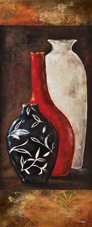 Eastern Bazaar II - mini by Loretta Linza art print