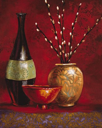 Persian Gardens III by Selina Werbelow art print