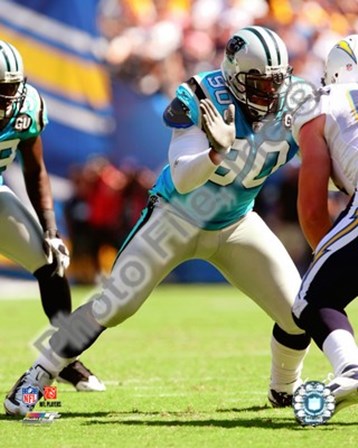 Julius Peppers 2008 Action art print