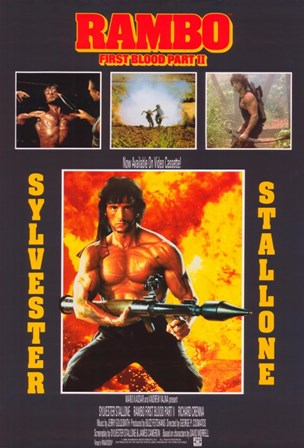 Rambo: First Blood Part 2 art print